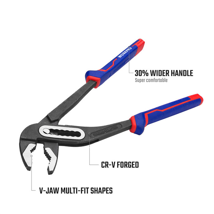 Workpro Cr-V Water Pump Pliers