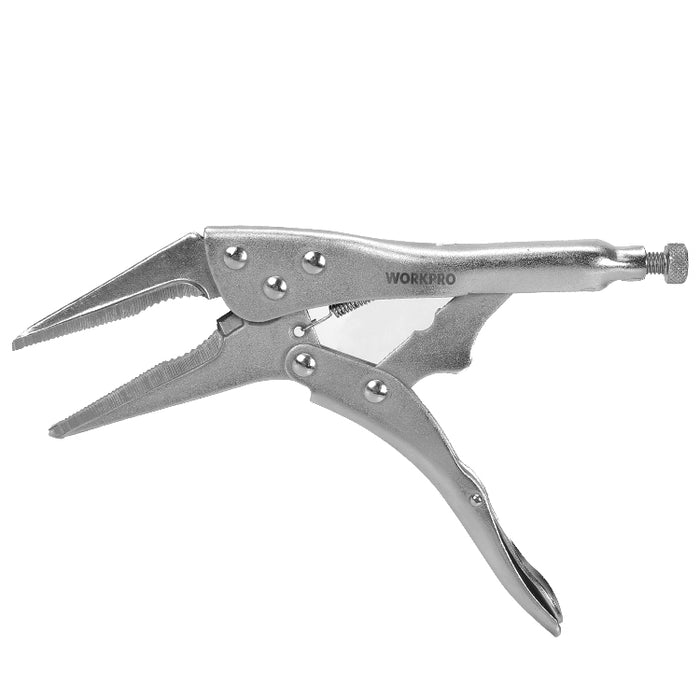 Workpro 230mm(9") Long Nose Straight Jaw Locking Pliers WP231040