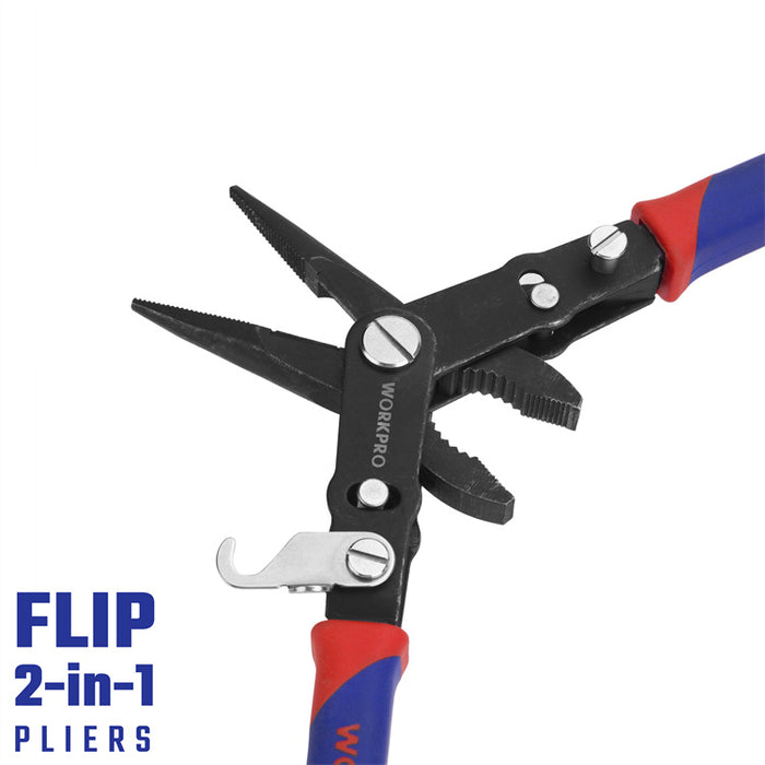 Workpro 2-In-1 200mm (8") Filp Pliers WP231084