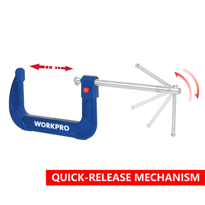 Workpro Quick Release C-Clamp