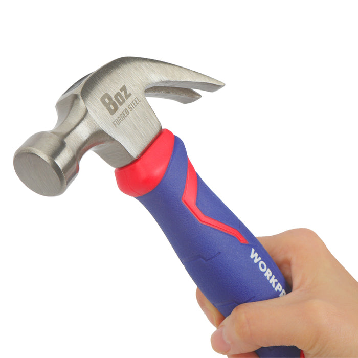 Curved Claw Hammer with Fibre Glass Handle