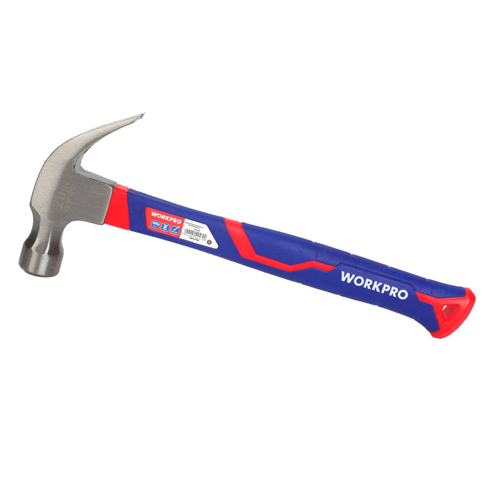 Curved Claw Hammer with Fibre Glass Handle