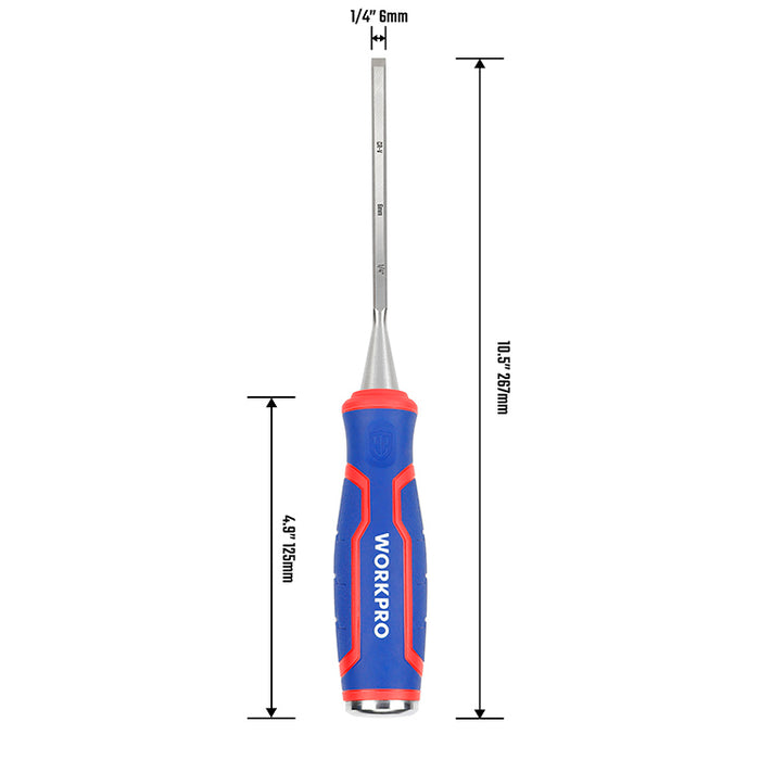 Workpro  Wood Chisel Heavy Duty