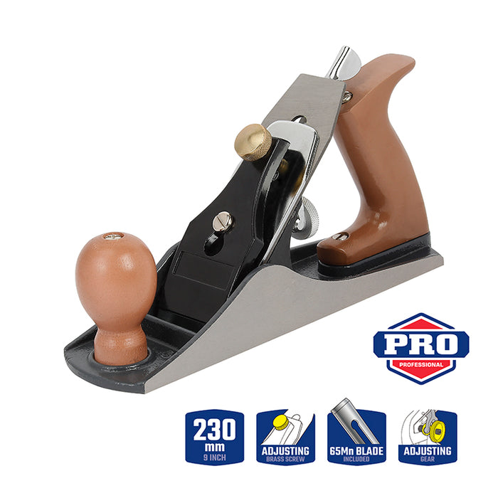 Workpro 230mm
(9") Adjustable Bench Plane WP252001