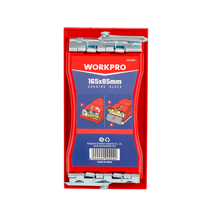 Workpro 165X85mm Sanding Block WP259018