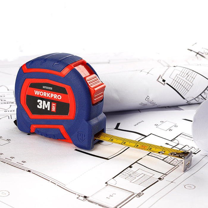 Workpro Tape Measure With Nylon Coated Blade