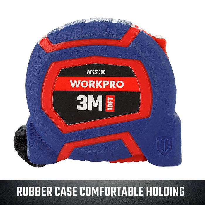 Workpro Tape Measure With Nylon Coated Blade