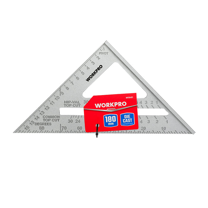 Workpro 180mm(7")Aluminum Square Layout Tool WP264011