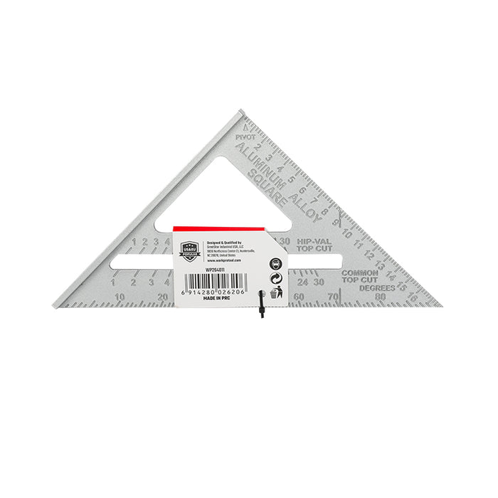 Workpro 180mm(7")Aluminum Square Layout Tool WP264011