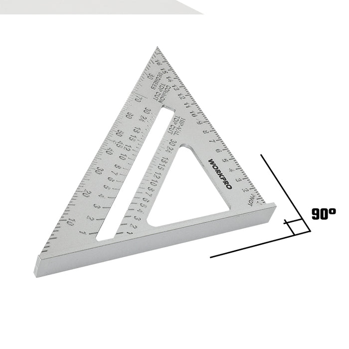 Workpro 180mm(7")Aluminum Square Layout Tool WP264011