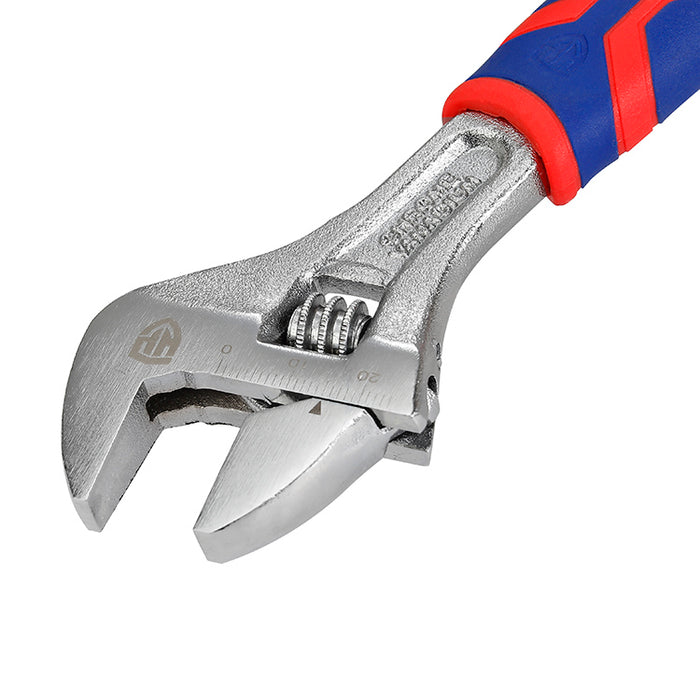 Workpro Adjustable Wrench CRV comfort grip handle