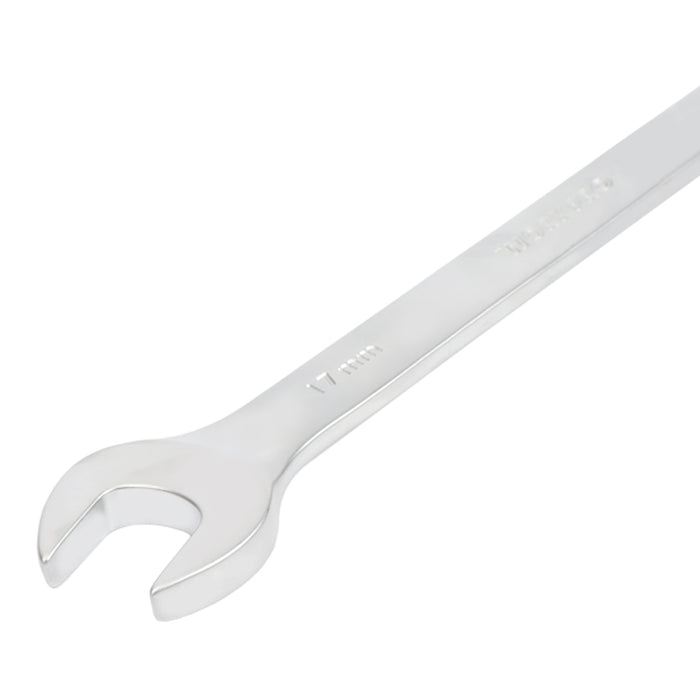 WORKPRO 72-Tooth Ratcheting Combination Wrench - Chrome-Vanadium Steel with Chrome Plating & Matte Finish