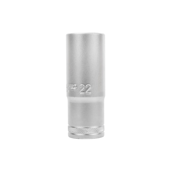 Workpro 1/4" Dr. Deep Socket, 6Pt