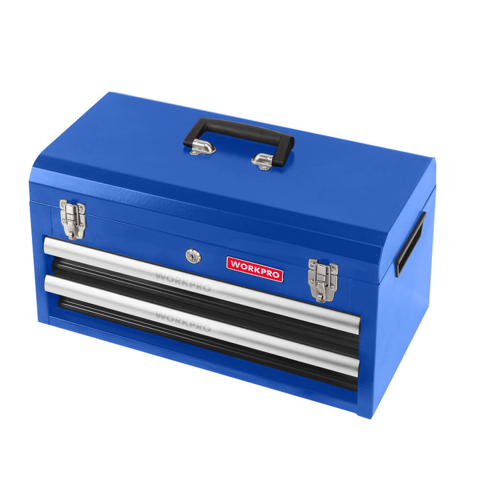 Workpro Two Drawer Toolbox, 46X24X22Cm