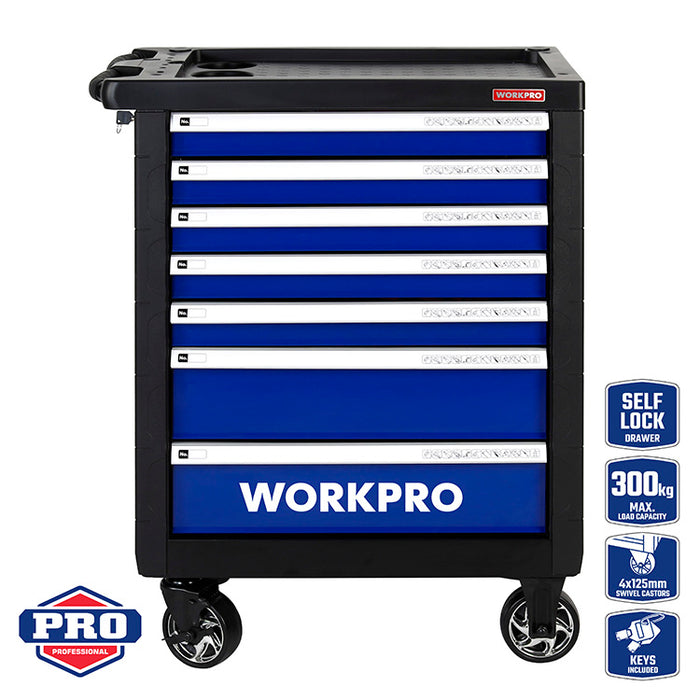 Workpro 7-Drawer Roller Cabinet (Hand Tool Not Include)