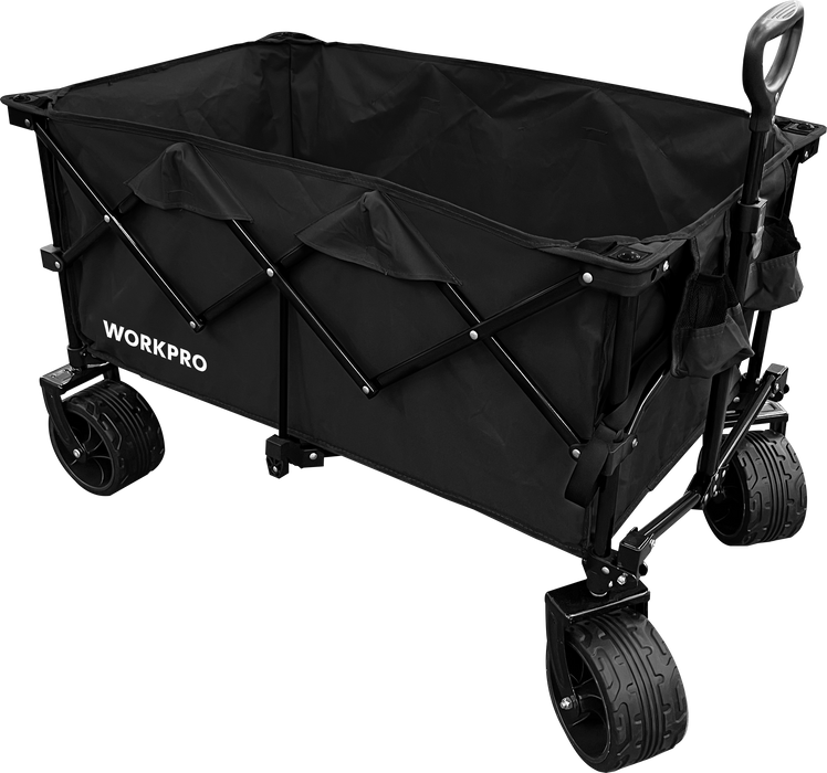 Workpro Quad Fold Wagon Folding Versatile Wagon Beach wagon Camping wagon