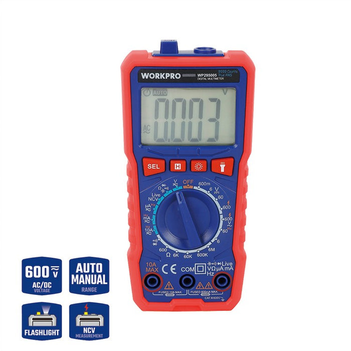 Workpro Digital Multimeter WP295005