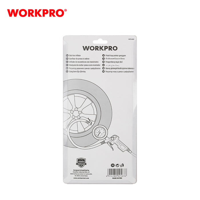 Workpro Dial Tire Inflator Carton of 24