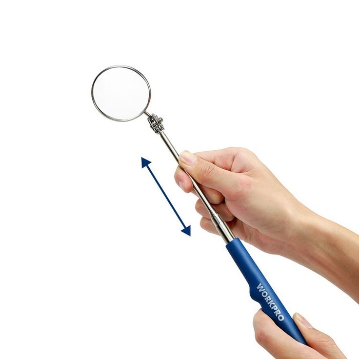 Workpro Telescopic Inspection Mirror 2-Inch Diameter