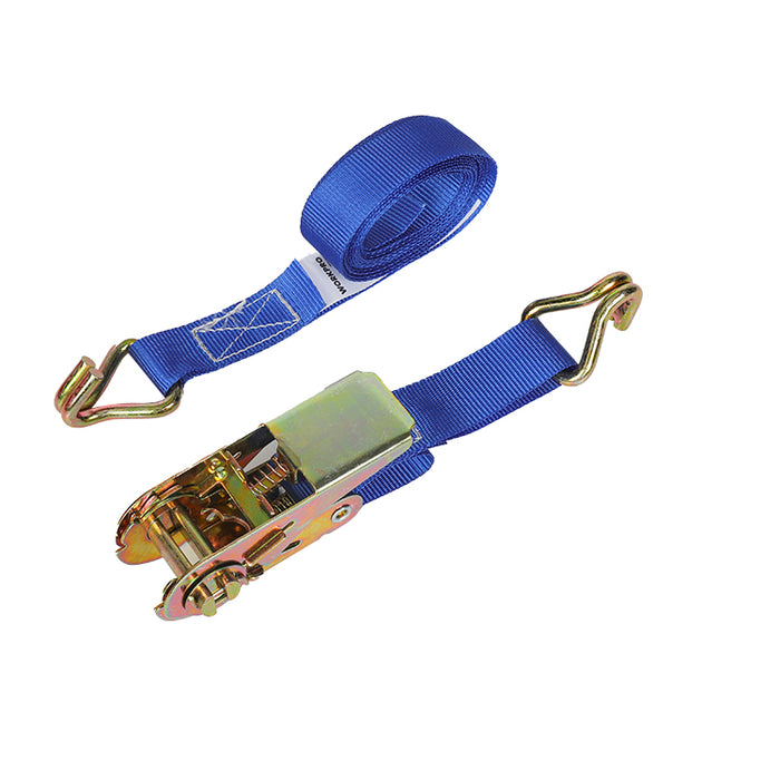 Workpro 25mmx3M Ratchet Tie Down Carton of 24