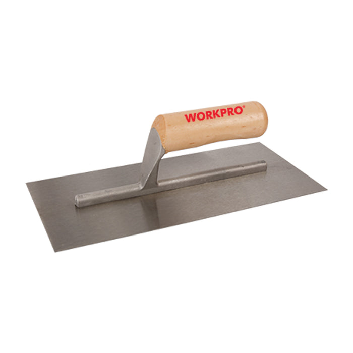 WORKPRO 280×120mm Finishing Trowel Wood Handle carton of 36