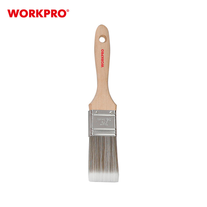 Workpro 3Pc Wooden Handle Paint Brush Set Wp204301 12Pack