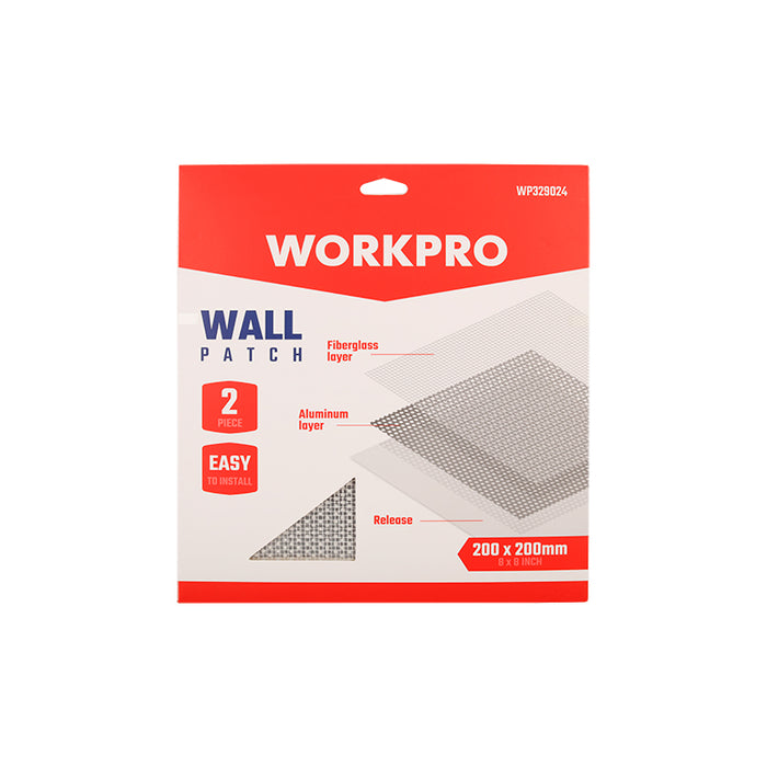 WORKPRO 150×150mm 6“x6” Drywall Repair Patch 2 Pack carton of  144