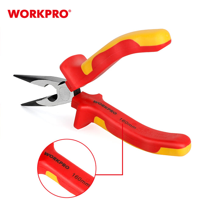 Workpro Insulated Long Nose Pliers