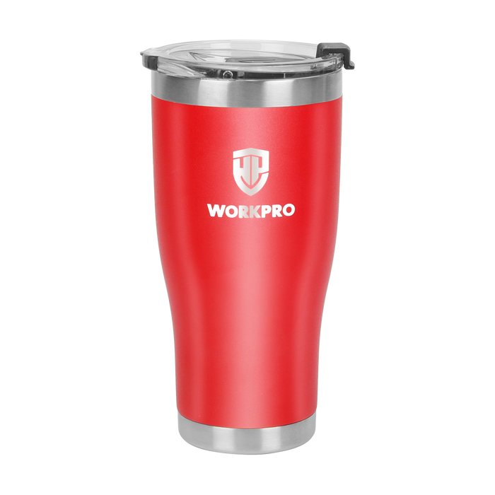 Workpro 20Oz/591Ml Insulated Tumbler with Lid  WP389013 6pack