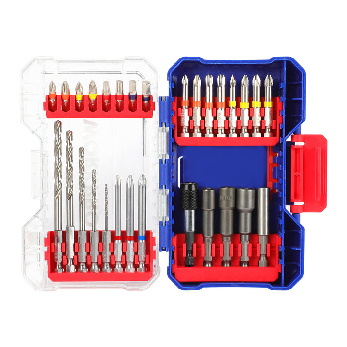 Workpro HSS Drill And Screwdriver Bit Set - 29Pcs WP409012