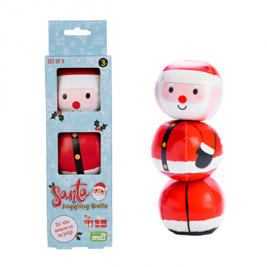 Santa Juggling Balls