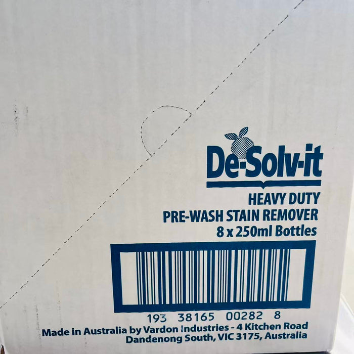 De-Solv-it Pre-Wash Stain Remover 250mL (8 bottles per carton)