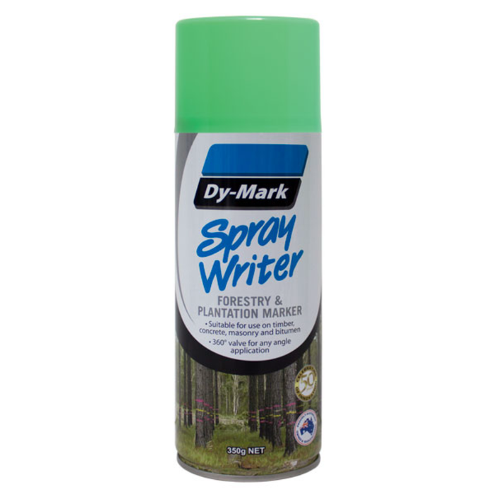 Dy-Mark - Spray Writer 350g Forestry &amp; Plantation Marking Paint (Carton of 12) 🪵🏗️🧱