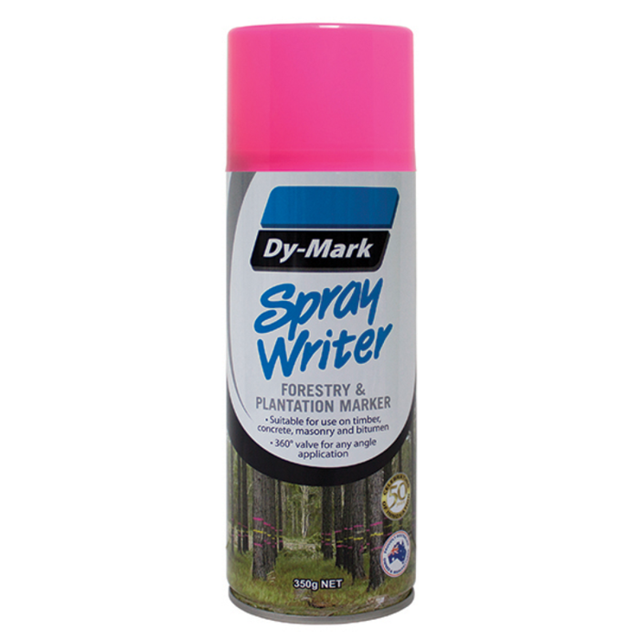 Dy-Mark - Spray Writer 350g Forestry &amp; Plantation Marking Paint (Carton of 12) 🪵🏗️🧱