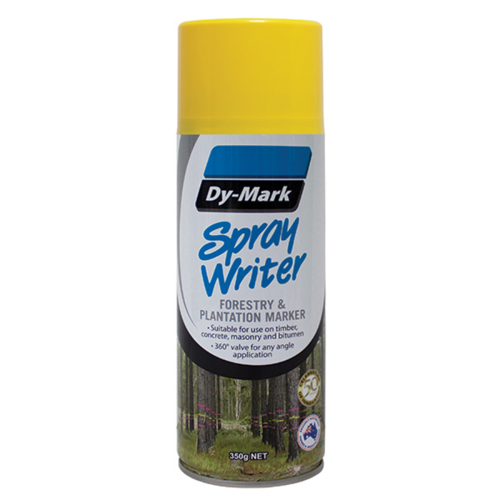 Dy-Mark - Spray Writer 350g Forestry &amp; Plantation Marking Paint (Carton of 12) 🪵🏗️🧱