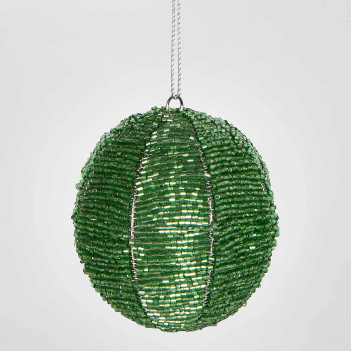 Bisoir Beaded Bauble Green