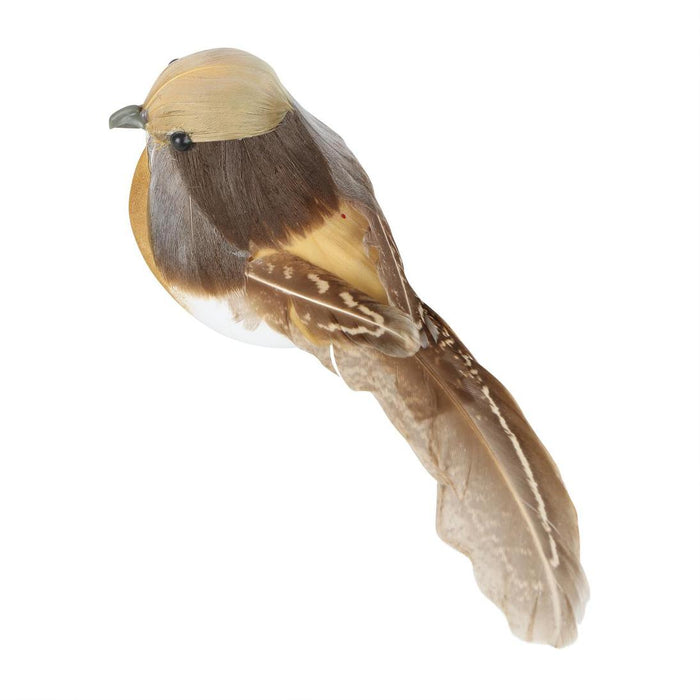 Petta Clip on Bird Beige set of 6
