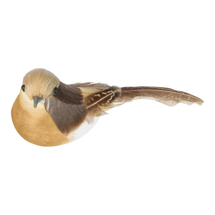 Petta Clip on Bird Beige set of 6