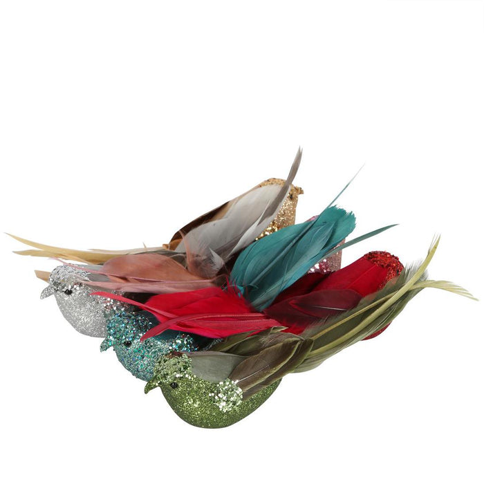 Zinzi Boxed Clip on Birds Assorted