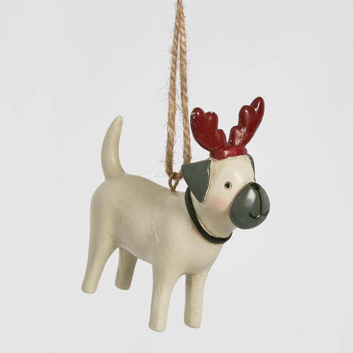 Gerald Hanging Dog Ornament 3 pcs