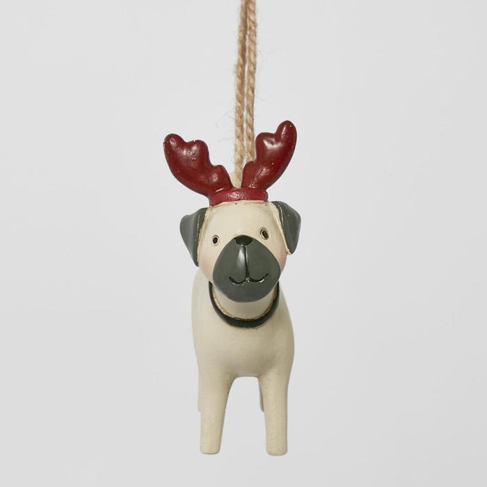 Gerald Hanging Dog Ornament 3 pcs