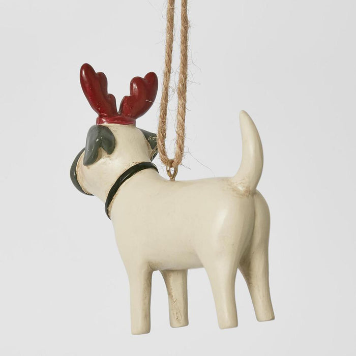 Gerald Hanging Dog Ornament 3 pcs