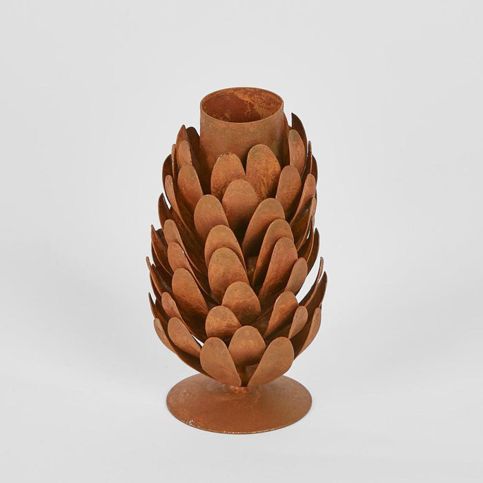 Pinecone Candle Stand 9cm 6 pcs