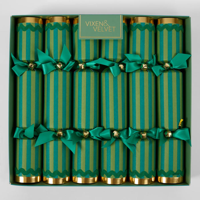 Verdant Striped Cracker Green
