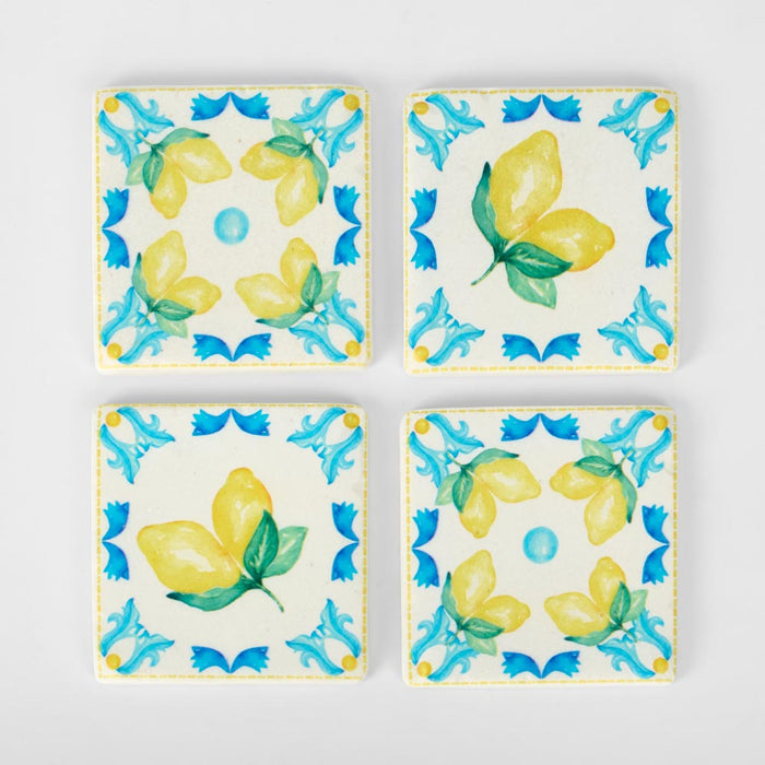 La Dolce Vita Lemon Coasters -