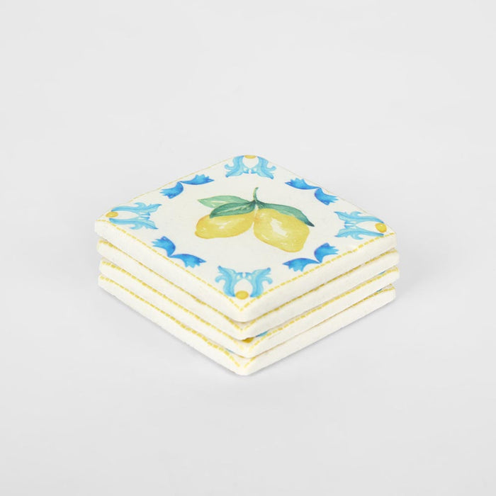 La Dolce Vita Lemon Coasters -