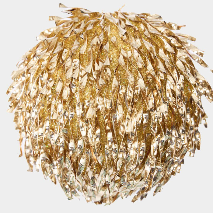 Metallic Twirl Bauble 15cm