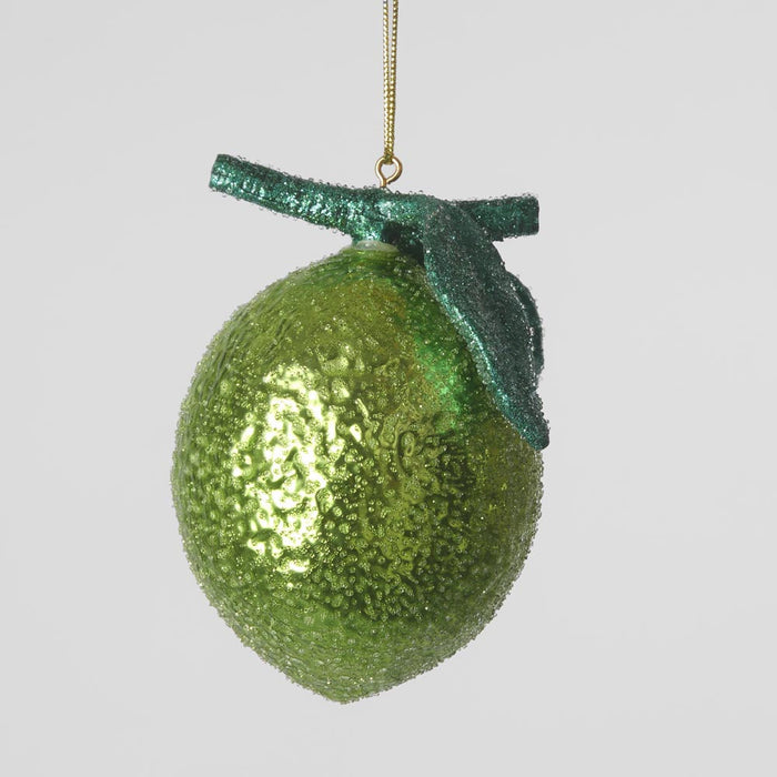 La Dolce Vita Glitter Lime Decoration