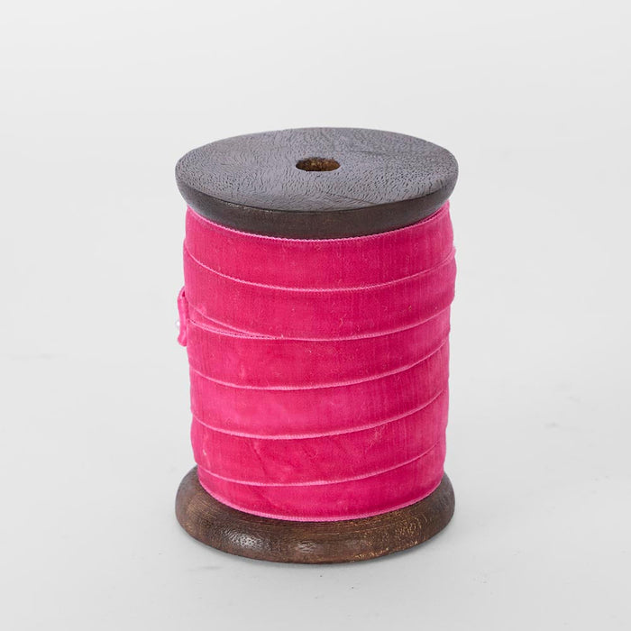 Velvet Ribbon Fuchsia 10mm x 10m