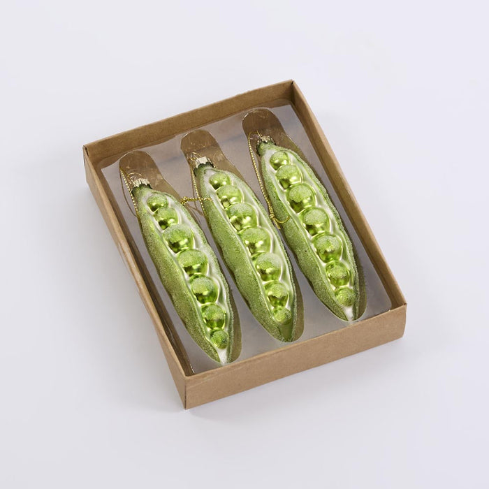Sugared Peas in a Pod Decorations -